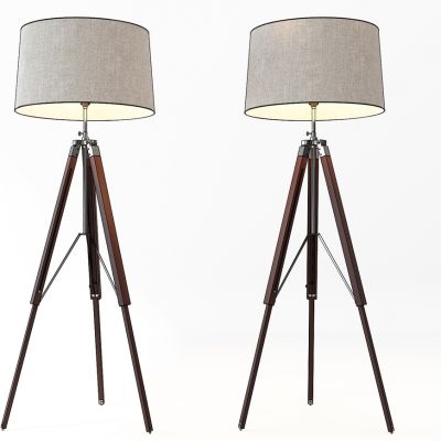 现代落地灯组合