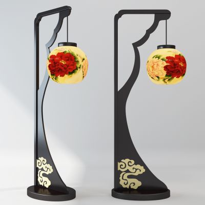 中式落地灯