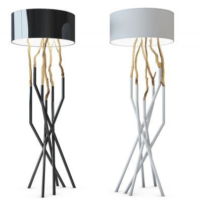 现代落地灯组合