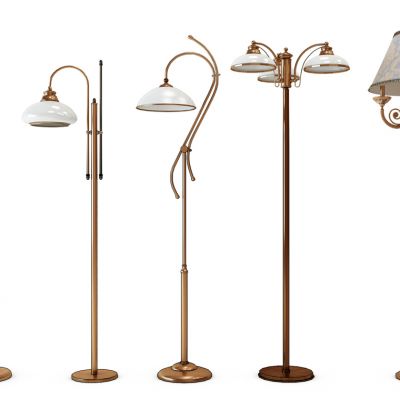 欧式落地灯组合