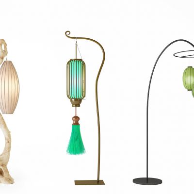 中式落地灯