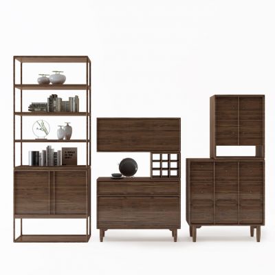 中式装饰柜组合