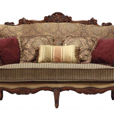 美式布艺双人沙发