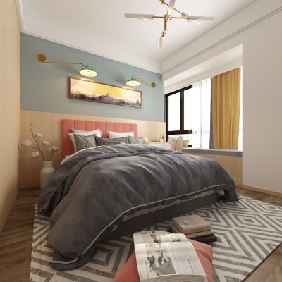 现代简约卧室
