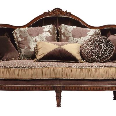 美式布艺双人沙发