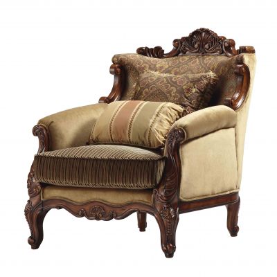 美式布艺单人沙发