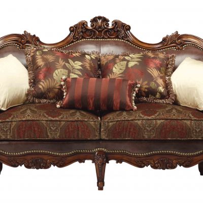 美式布艺双人沙发