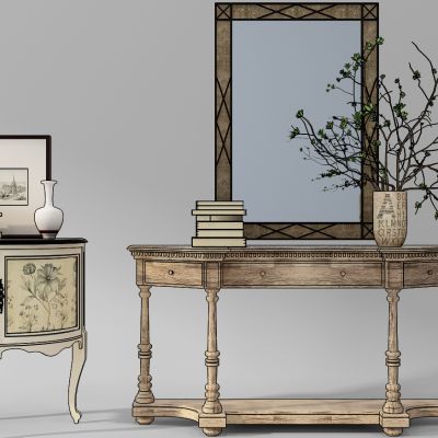 欧式装饰柜玄关柜