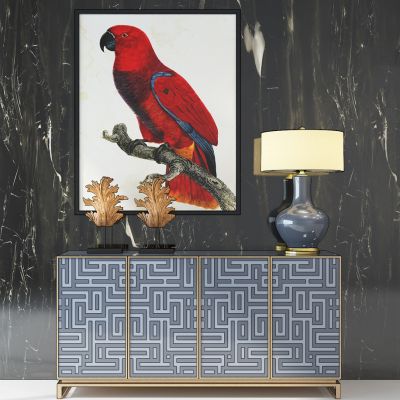 新中式玄关柜台灯