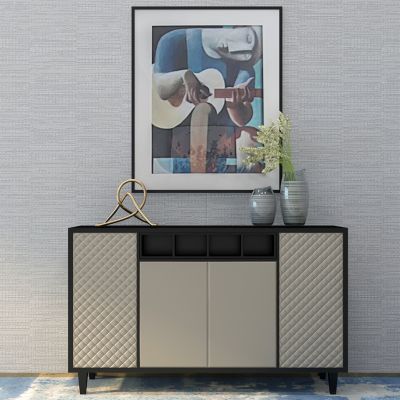 现代轻奢简欧新中式边柜玄关柜