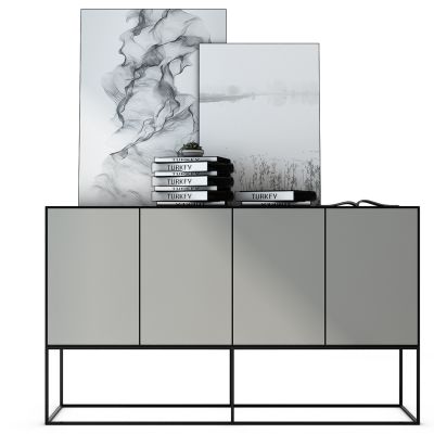 现代装饰柜组合