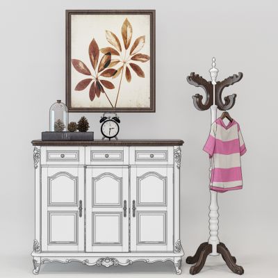 欧式装饰柜衣架
