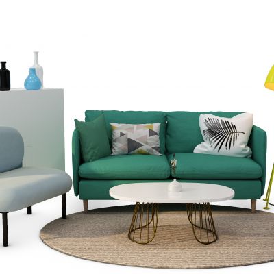 造作沙发茶几组合