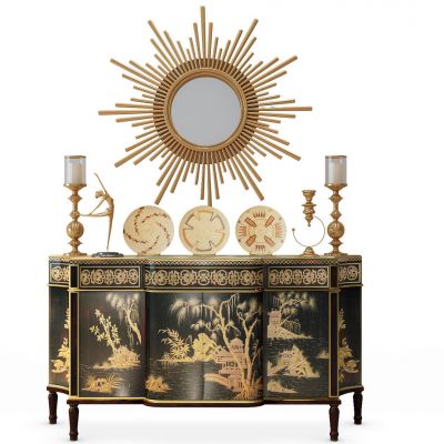 欧式古典边柜陈设品玄关柜