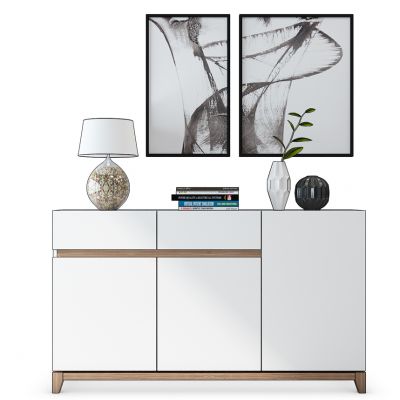 北欧边柜装饰柜组合