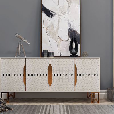 简欧轻奢玄关柜