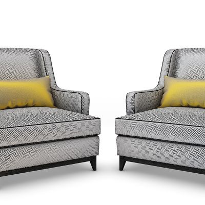 欧式单人休闲椅沙发