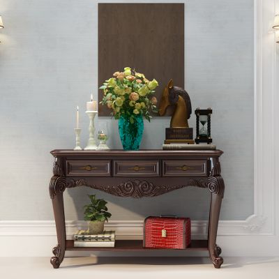 美式边柜陈设品玄关柜