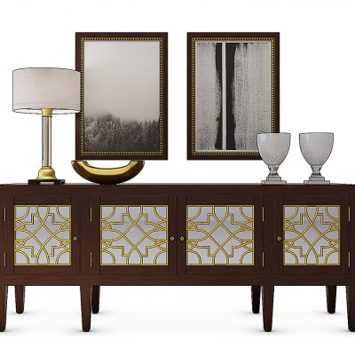 新中式边柜装饰柜玄关柜