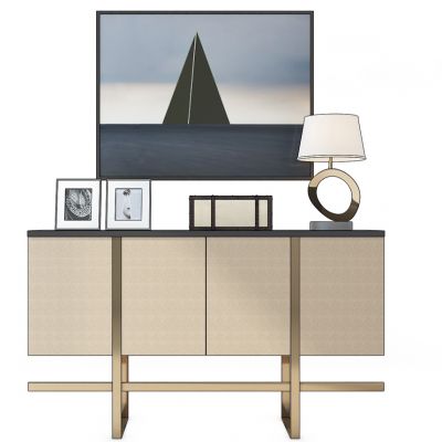 北欧边柜装饰柜组合