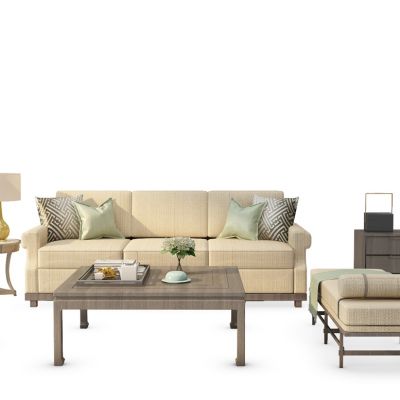 现代中式沙发茶几