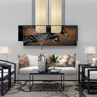 新中式沙发茶几台灯吊灯中式椅子