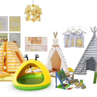 现代儿童装饰组合