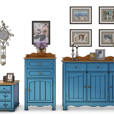 地中海装饰柜组合