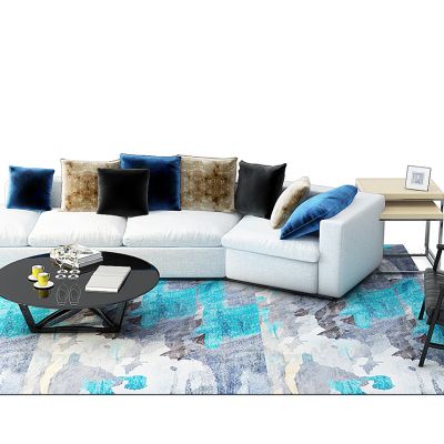 现代沙发茶几组合