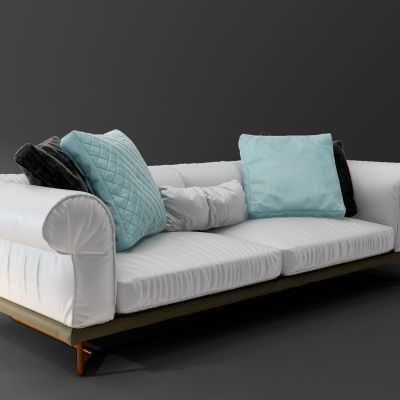 欧式现代布艺沙发