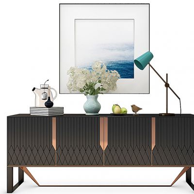 轻奢现代装饰柜玄关柜