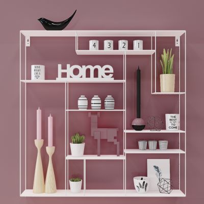 现代装饰吊架摆件