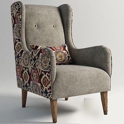 现代单人沙发椅国外