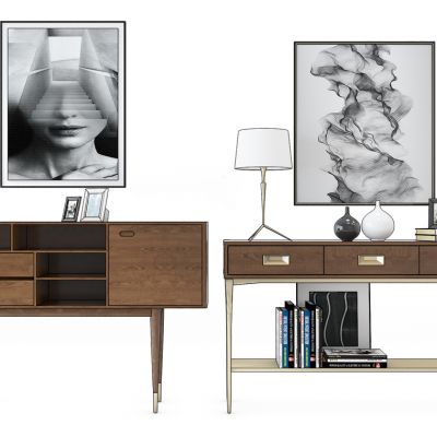 北欧装饰柜组合