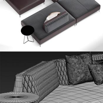 现代奢华沙发03