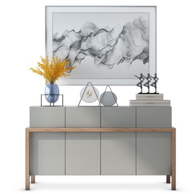 现代装饰柜组合