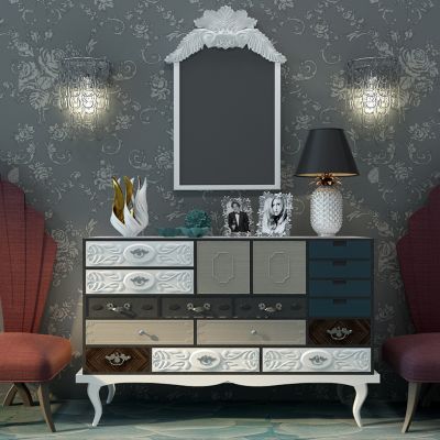 欧式装饰柜玄关柜