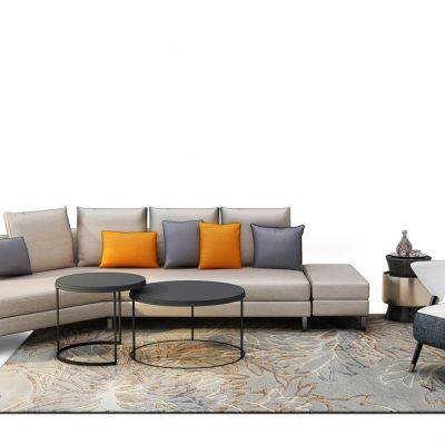 现代沙发茶几组合