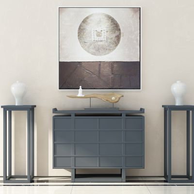 新中式玄关柜端景台摆台