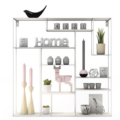 现代简约装饰柜陈设品