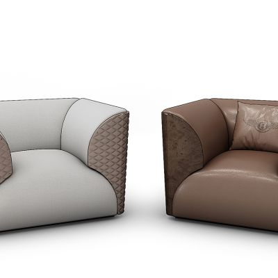 现代单人沙发宾利沙发