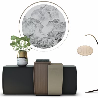 现代风格玄关柜.