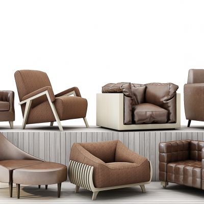 单体休闲沙发组合