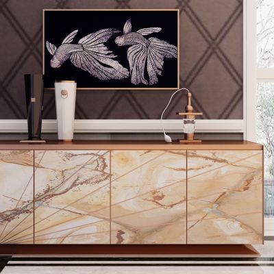 后现代奢华简欧式玄关柜餐边柜装饰柜