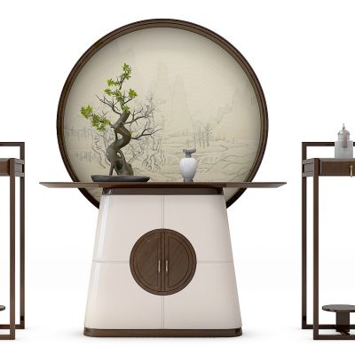 中式玄关柜装饰柜