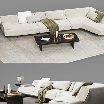 现代转角沙发