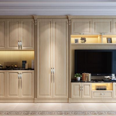 简约欧式电视柜   展柜   柜子  电视  摆件 