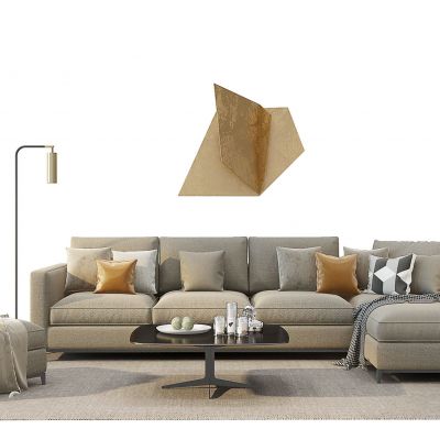 北欧沙发茶几组合