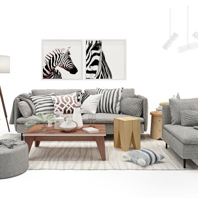 北欧沙发组合