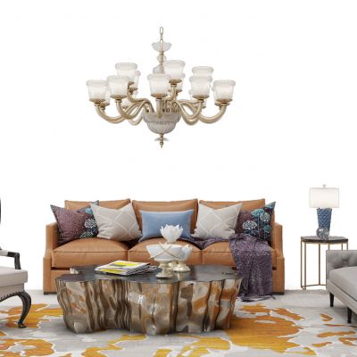 简欧沙发组合